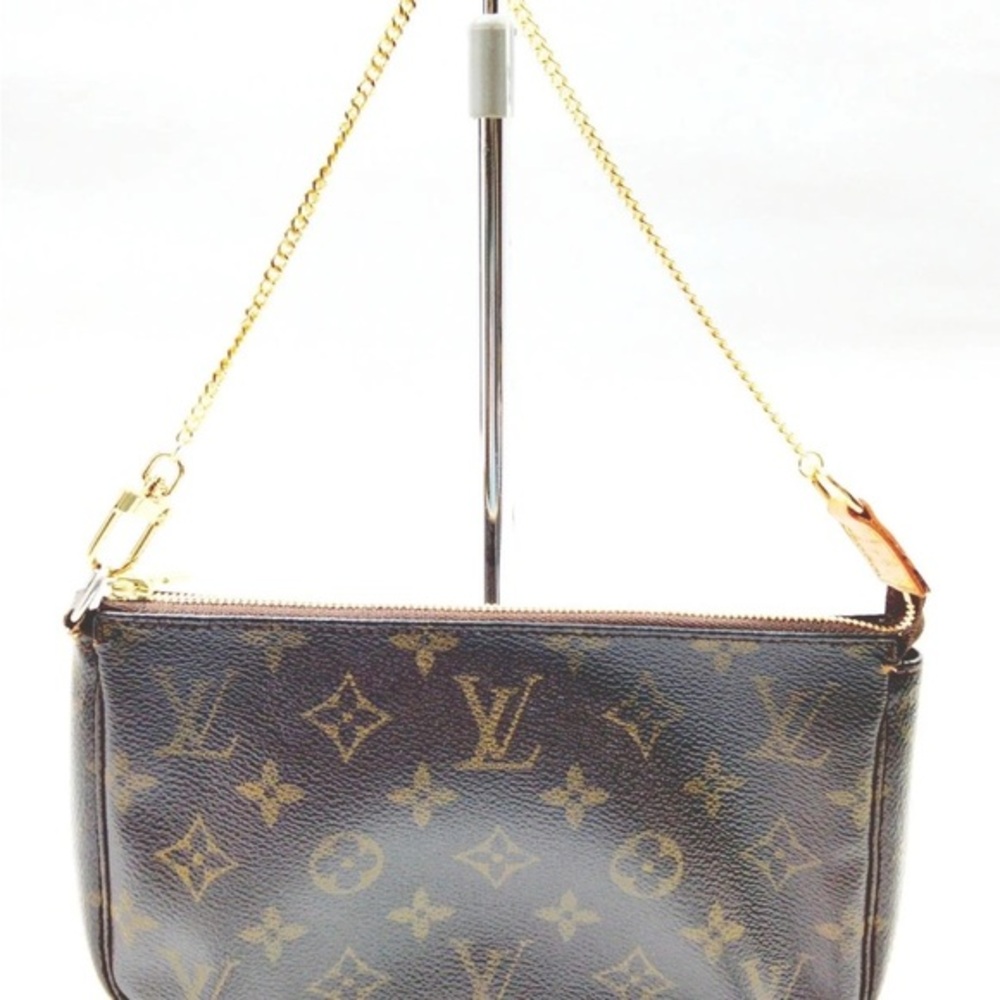 Louis Vuitton Brown Monogram Pochette Accessory